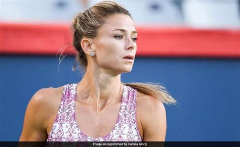 Italian Tennis Star Camila Giorgi Secretly Quits Sport, Flees To .